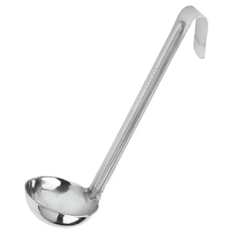 Browne Foodservice 575726 1/2 Oz Demi Ladle 4-4/5 Inch One-piece Stainless Steel Mirror Finish