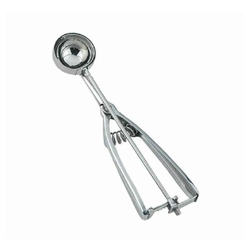 Omcan 34857 5/8 Oz Ice Cream Disher Stainless Steel Squeeze Handle