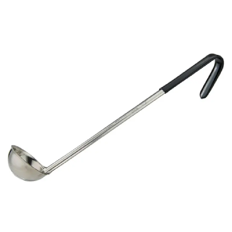 Winco LDCN-1 1 Oz Stainless Steel Ladle One-piece Black Commercial Tool
