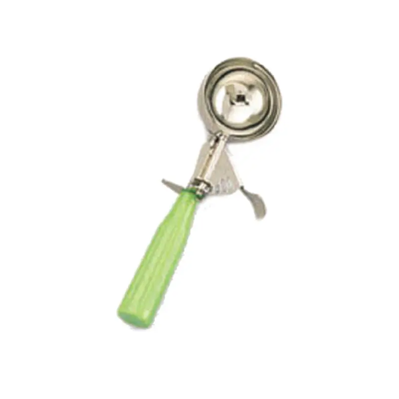 American Metalcraft NSPDS12 Size 12 Thumb Disher Stainless Steel Green Handle