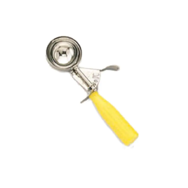 American Metalcraft NSPDS20 Size 20 Thumb Disher Stainless Steel Yellow Handle