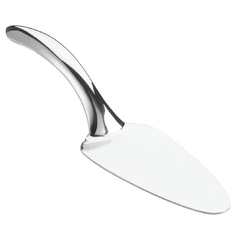 Browne Foodservice 573183 10 Inch Ergonomic Pie Server with Hollow Handle Stainless Steel Mirror Finish