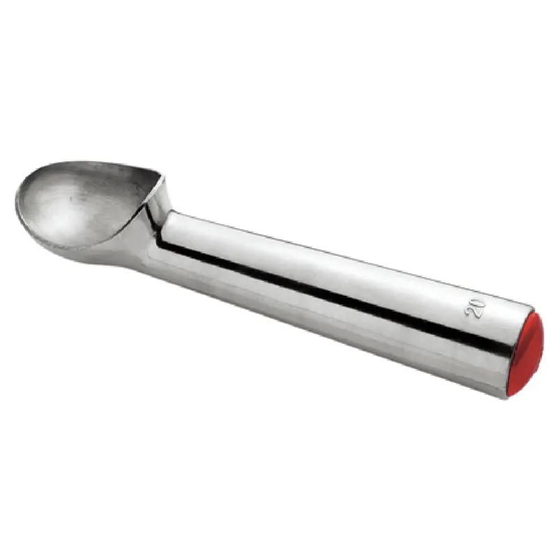 Browne Foodservice 571424 24 Oz Self-defrosting Ice Cream Dipper Cast Aluminum Red