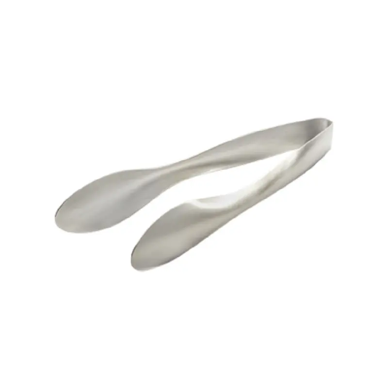 Browne Foodservice 573286 6 Inch Ergonomic Serving Tongs Stainless Steel Satin Finish