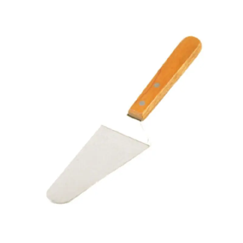 Crestware WHP62 6 Inch Pie Server Stainless Steel Blade Wood Handle