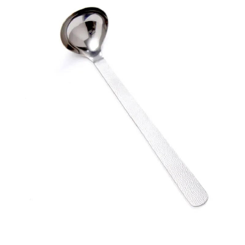 American Metalcraft SVHML 1-1/2 Oz Hammered Ladle Vintage Stainless Steel
