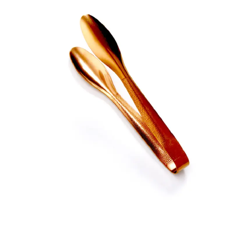 American Metalcraft BVHT1 9 Inch Serving Tongs Hammered Vintage Bronze 18/0 Stainless Steel