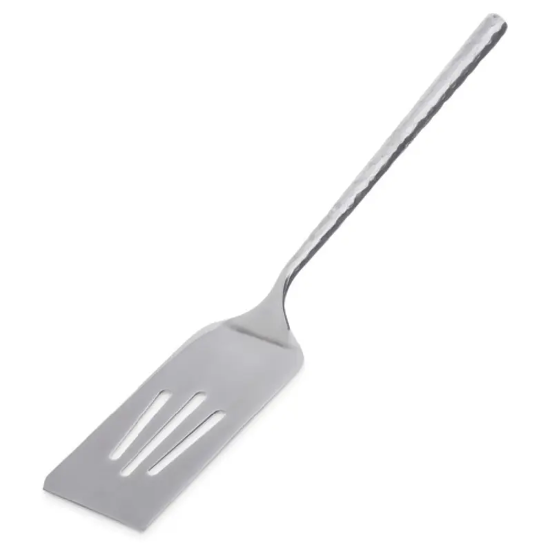 Carlisle 60204 12 Inch Pie Server Dishwasher Safe Stainless Steel Hammered Finish