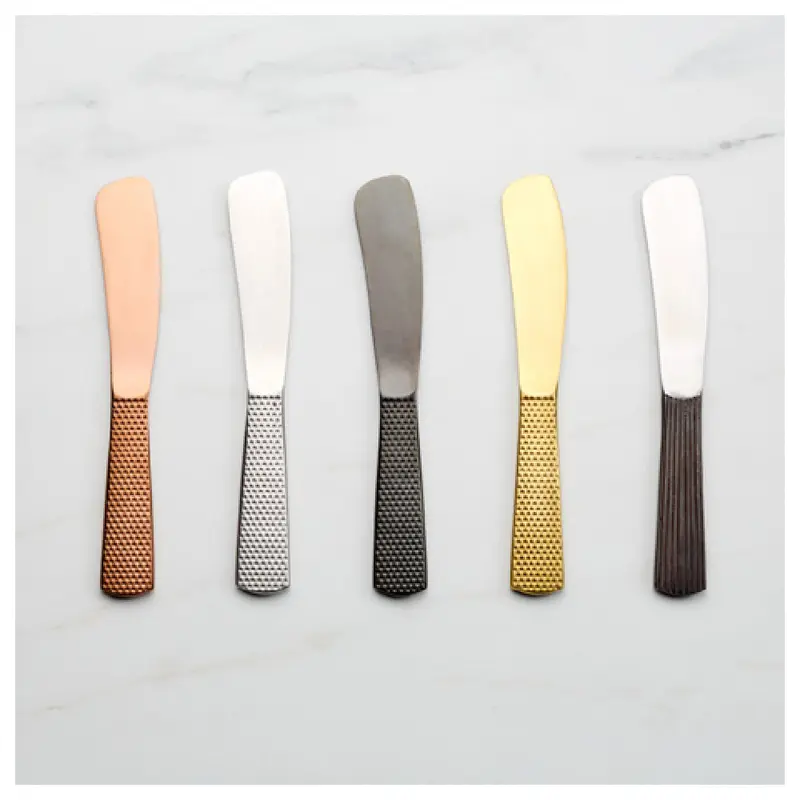 American Metalcraft SVHSP6 6 Inch Vintage Spreader with Hammered Finish Stainless Steel