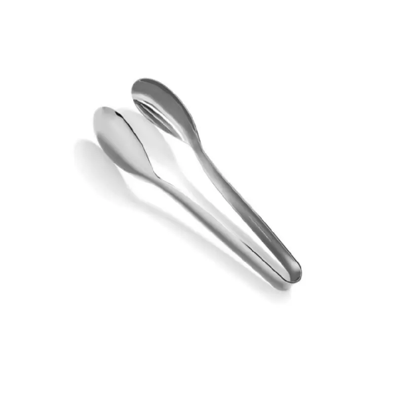 Revol 656946 9-1/2 Inch Large Serving Tong with Mirror Finish Stainless Steel