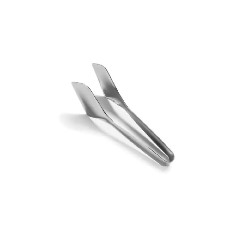 Revol 656947 7-1/2 Inch Angled Serving Tong with Teeth 18/10 Stainless Steel