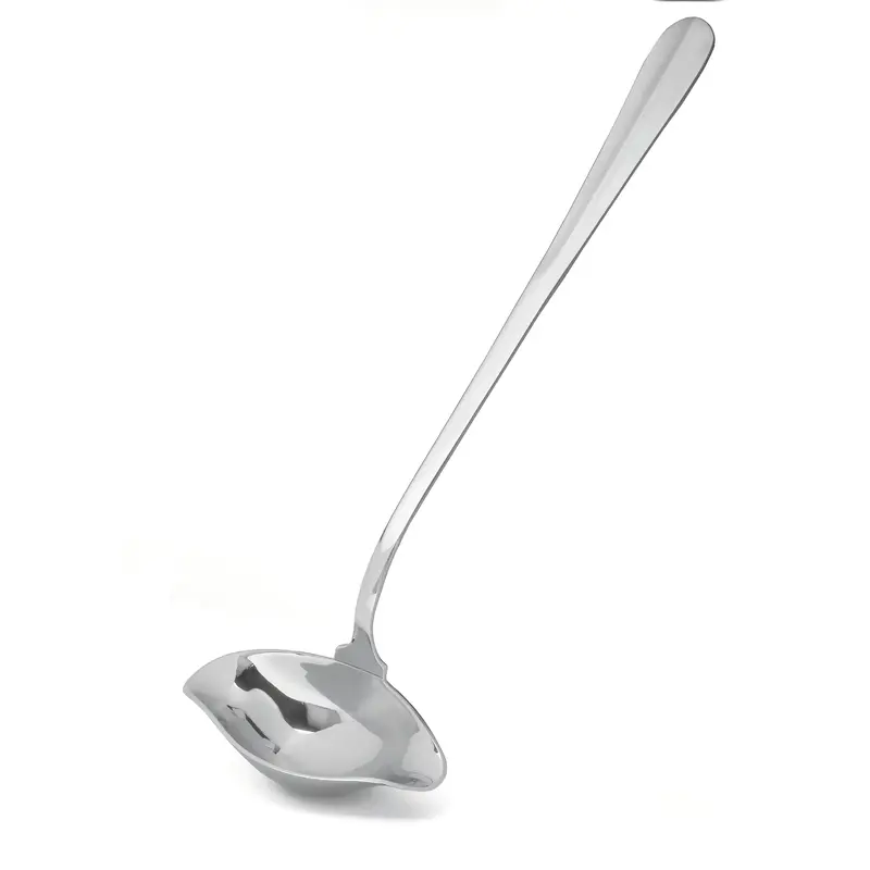 Tablecraft 2500 4 Oz Ladle Chrome Plated Brass 16 Inch Long Durable Utensil