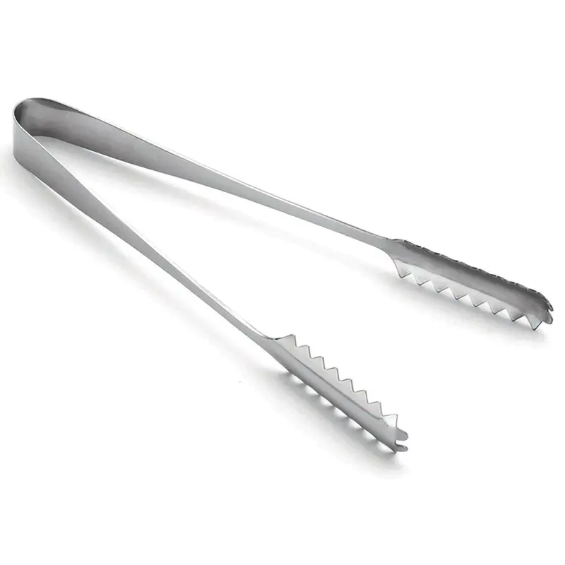 Tablecraft 4406 8-1/2 Inch Serving Tongs Stainless Steel Dishwasher Safe