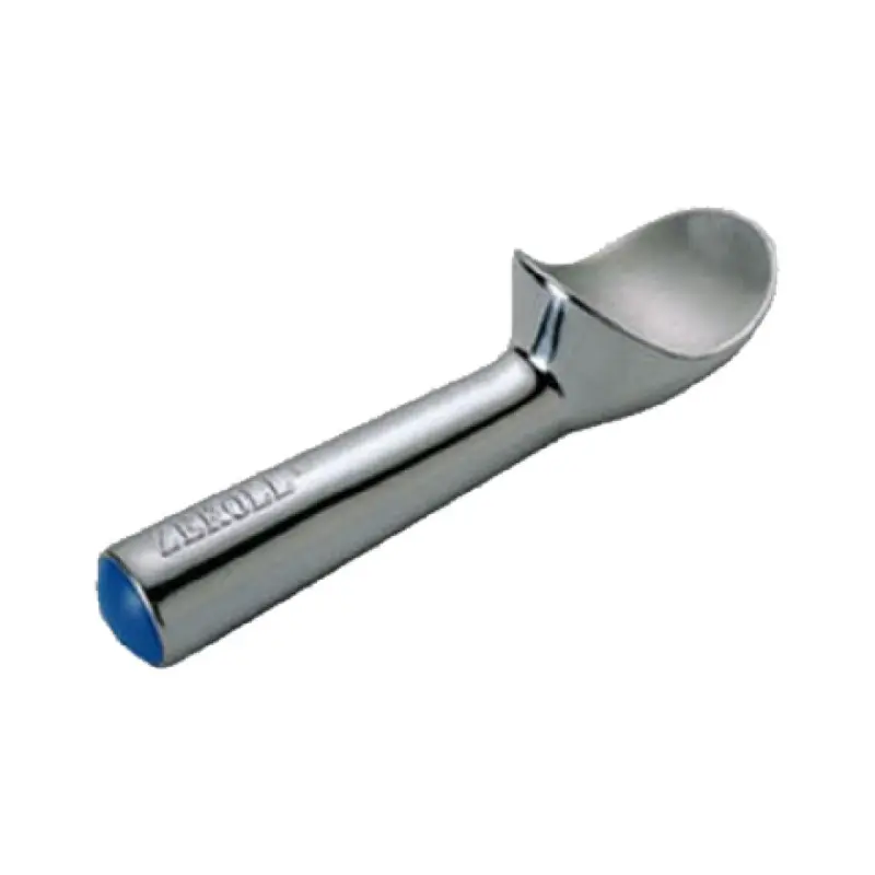 Zeroll 1012 3 Oz Ice Cream Dipper Blue End Cap Aluminum with Heat Conductive Handle