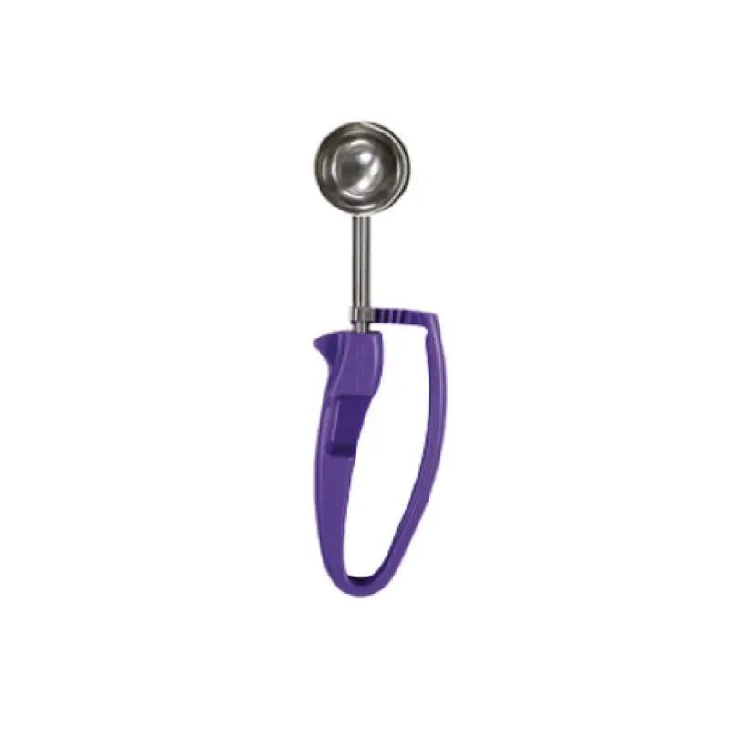 Zeroll 2040-EX 1-9/16 Inch Bowl Diameter Disher Stainless Steel Orchid Handle