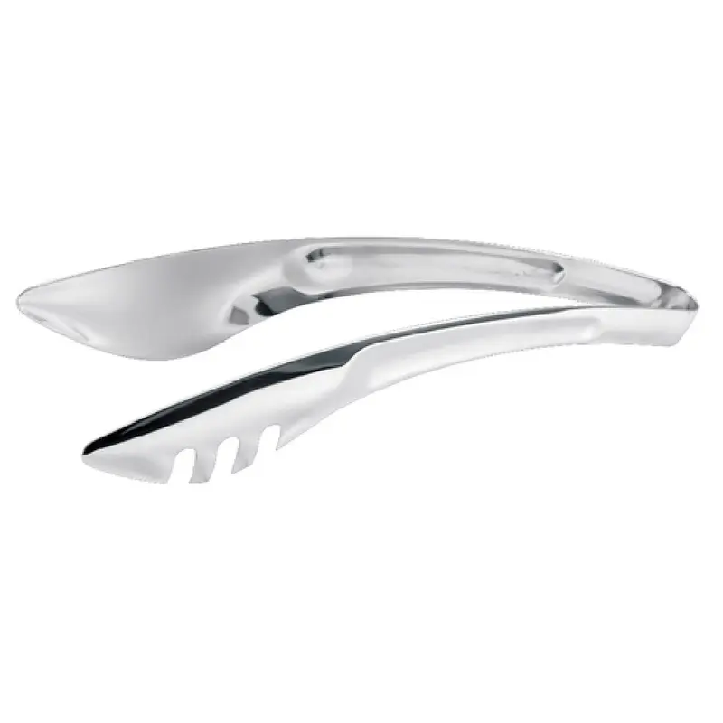 Steelite 5360S388 9.25 Inch Bread Tong Buffet Accessory Ergonomic 18/10 Stainless
