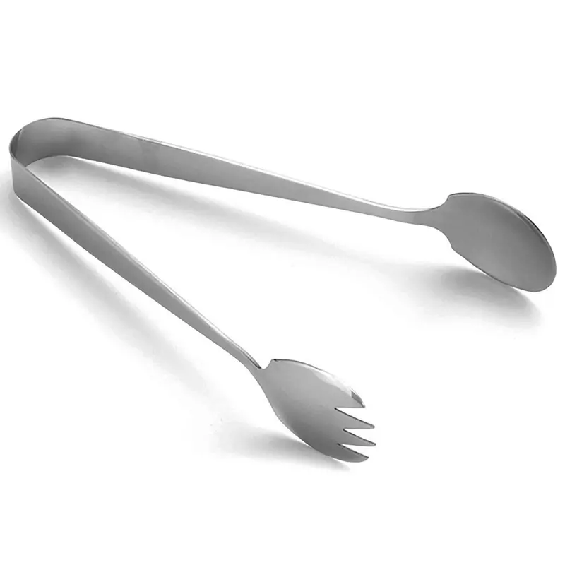Tablecraft 4403 7-1/2 Inch Stainless Steel Serving Tongs Dishwasher Safe