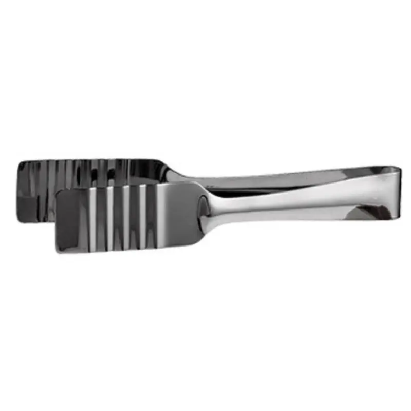 Winco PT-8 7-1/2 Inch Solid Pastry Tongs Short Handle Stainless Steel