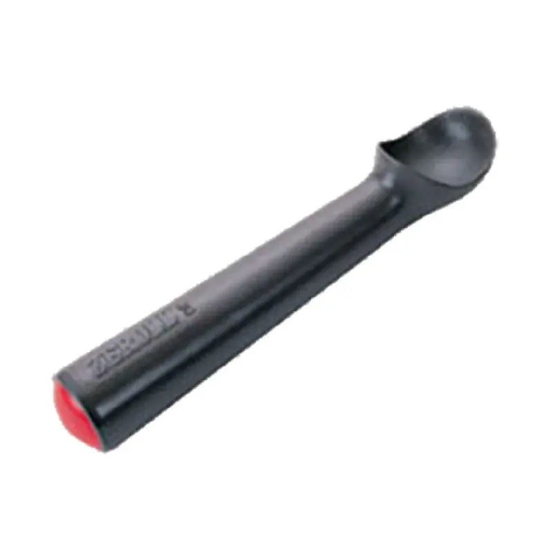 Zeroll 1030-ZT 1 Oz Ice Cream Dipper Red End Cap Aluminum with Teflon Finish