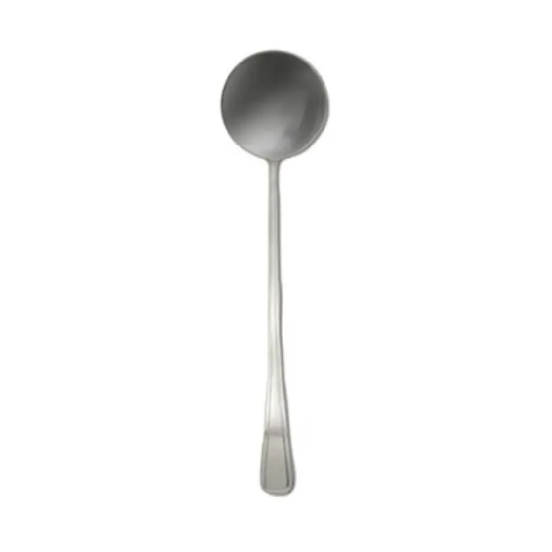 1880 Hospitality T012MPLF 9-3/10 Oz Punch Ladle Stainless Steel with Curved Handle
