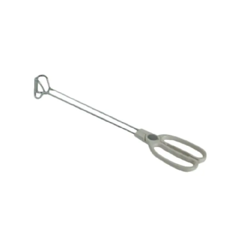 Thunder Group SLSR015 15 Inch Scissor Tongs With Safety Handle Stainless Steel