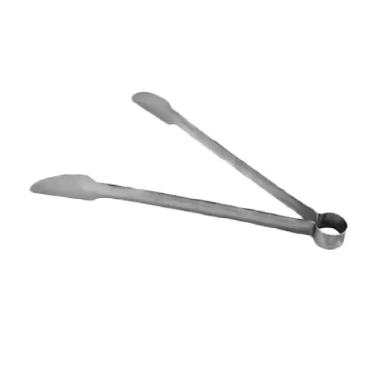 Thunder Group SLTG310 10-1/2 Inch Hamburger Tongs with stainless steel design