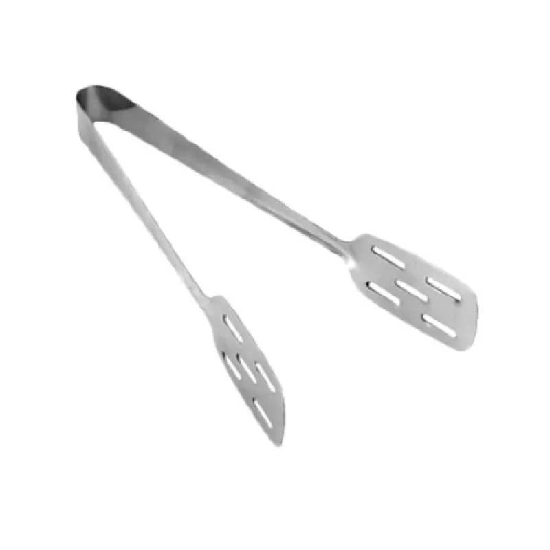 Thunder Group SLTG408 8-5/8 Inch Length Cake Tongs Stainless Steel with Ergonomic Design