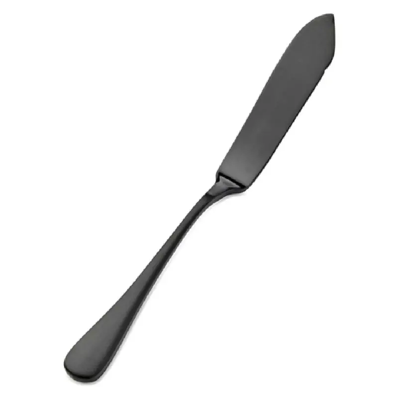 Bon Chef S4110BM 6-3/4 Inch Black Matte Butter Knife 13/0 Stainless Steel