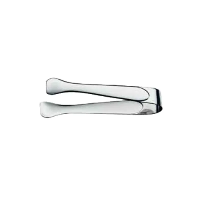 BauscherHepp 10.8342.6060 4-1/4 Inch Silver-plated Sugar Tongs with Ergonomic Design