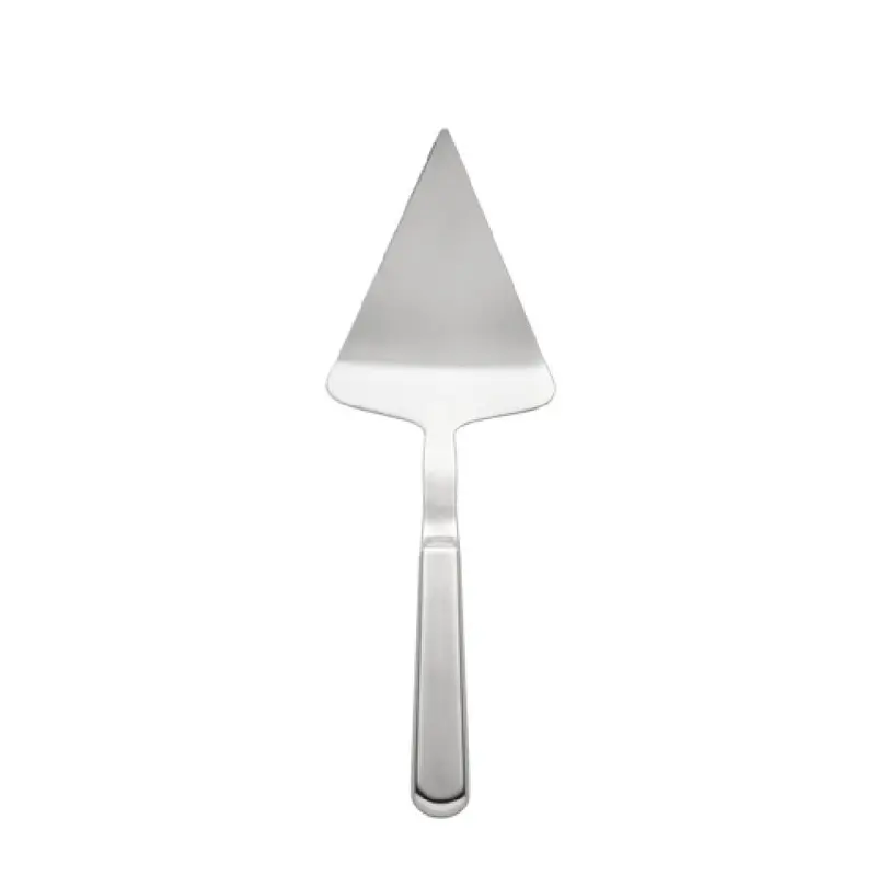 CAC China SBFH-SP10 12-1/4 Inch Server Pie Hollow Handle Stainless Steel Mirror Finish