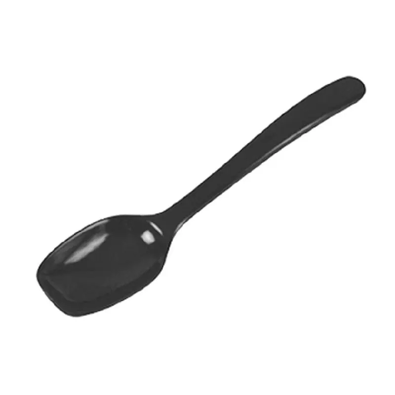 BauscherHepp TB8008 7-3/16 Inch Spoon Small Dishwasher Safe Melamine Black