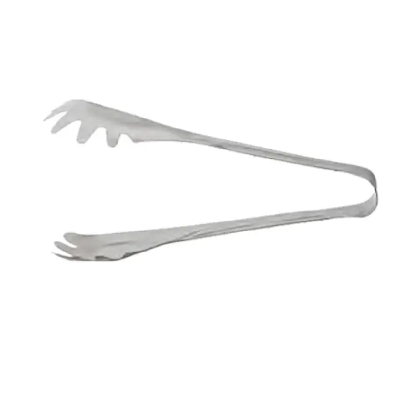 Libbey 7253 000 8-1/4 Inch Serving Tongs Stainless Steel Windsor