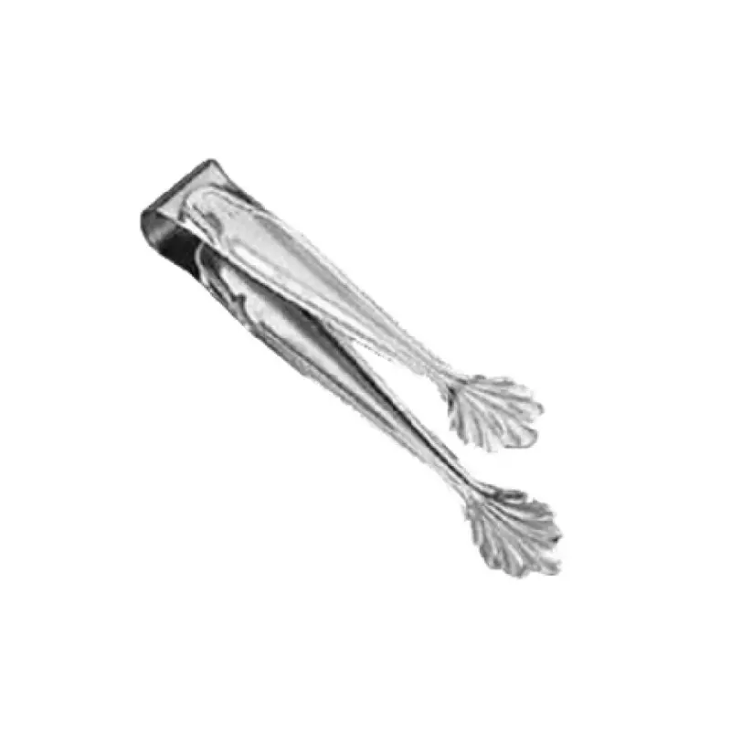American Metalcraft IT400 4 Inch Long Sugar Tongs Stainless Steel with Ergonomic Grip