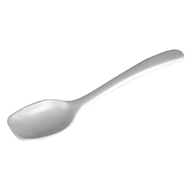 BauscherHepp T8008 7-3/16 Inch Small Spoon Dishwasher Safe Melamine White