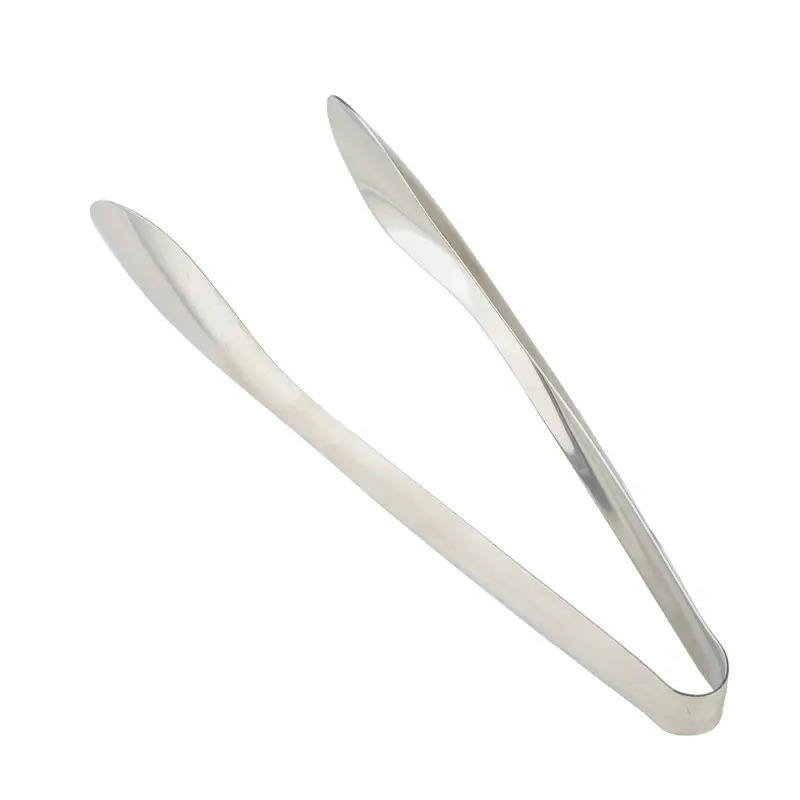 Tablecraft 3612 12 Inch Tong Server Hollow Handle Dishwasher Safe Stainless Steel