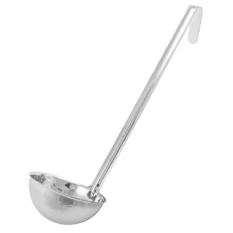 Winco LDI-10 10 Oz Ladle One Piece Stainless Steel with 12-1/2 Inch Handle