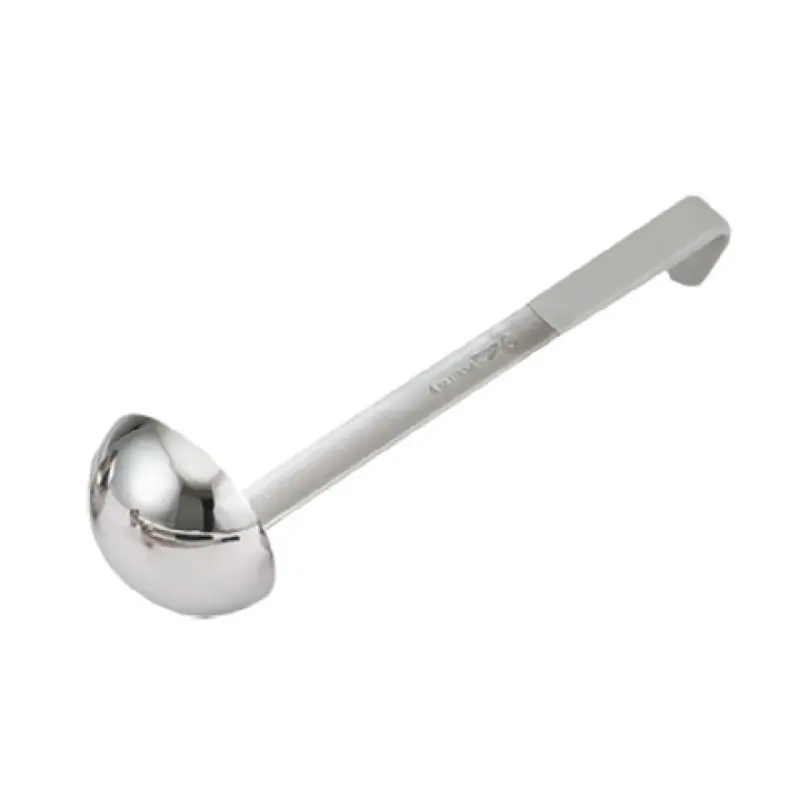 Vollrath 4980445 4 Oz Ladle with Antimicrobial One-piece Stainless Steel Handle