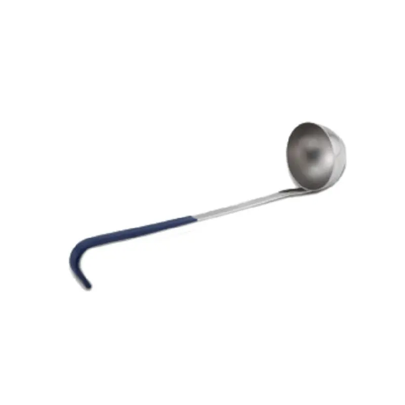 Vollrath 58355 6 Oz Stainless Steel Ladle with Teal Kool-Touch Handle