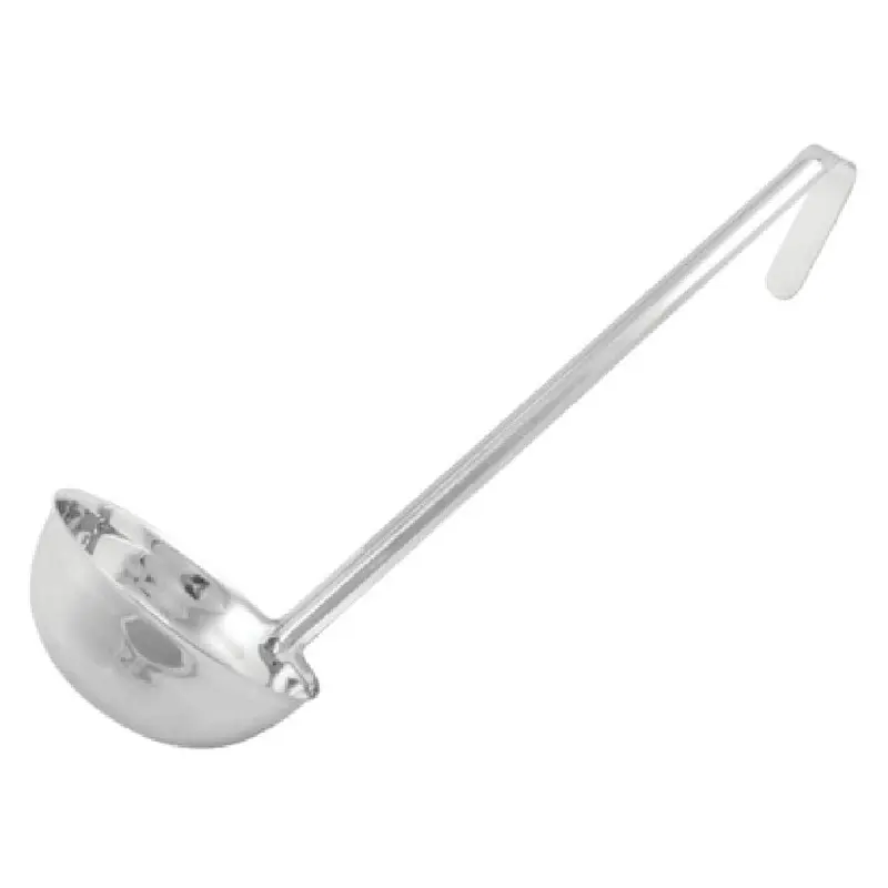 Winco LDI-12 12 Oz Ladle Stainless Steel One-Piece with 12-3/4 Inch Handle