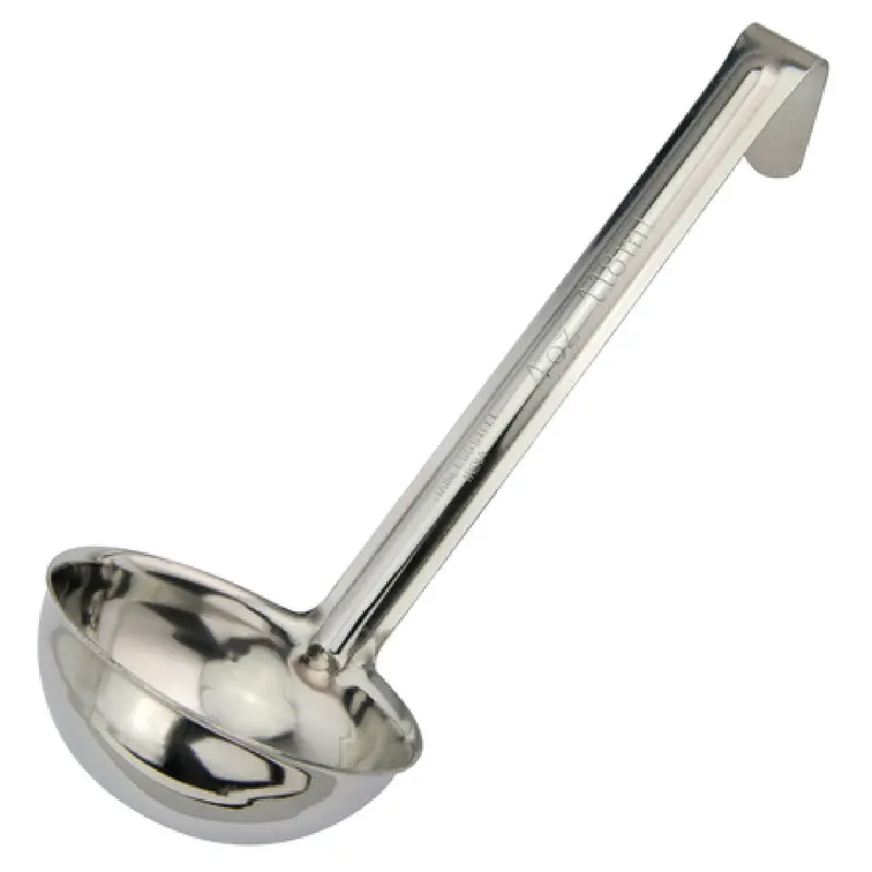 Winco LDI-40SH 4 Oz Ladle Stainless Steel Mirror Finish with 6 Inch Handle