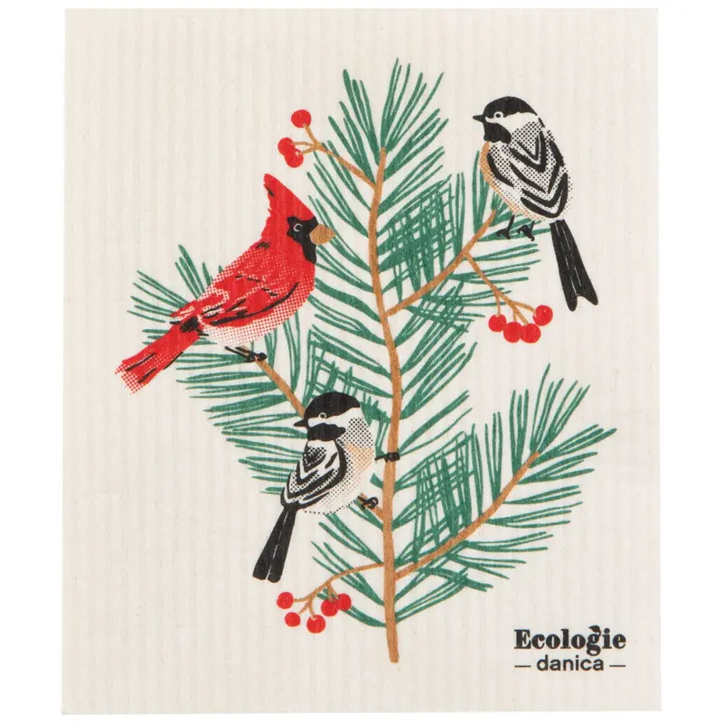 Swedish Dish Cloth - Birds & Boughs