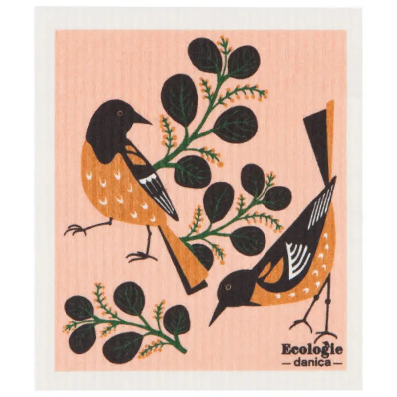 Swedish Dish Cloth - Orioles