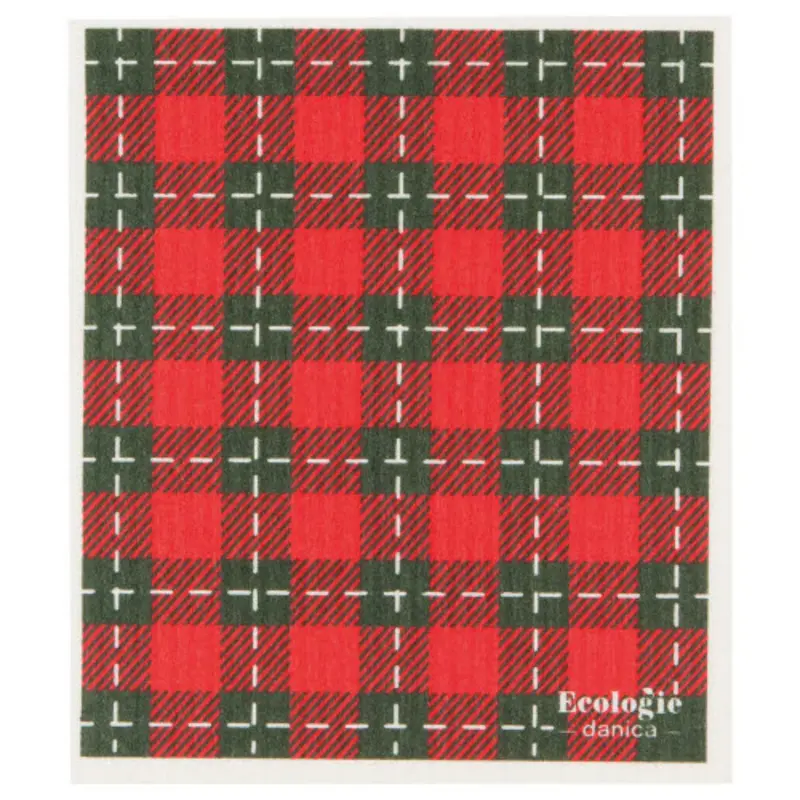 Swedish Dish Cloth - Tartan
