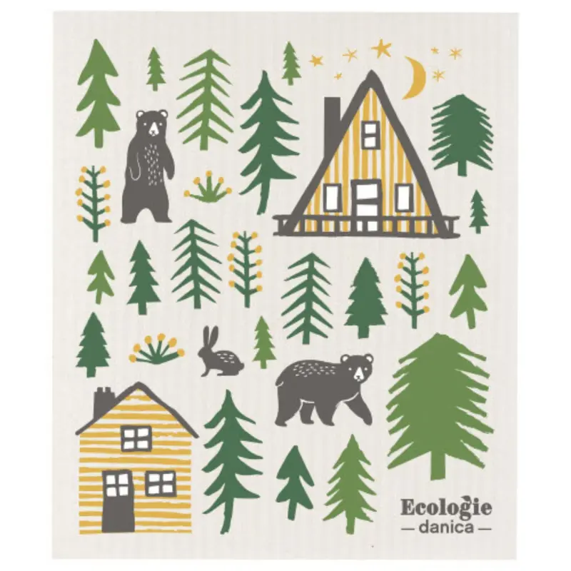 Swedish Dish Cloth - Wild Life