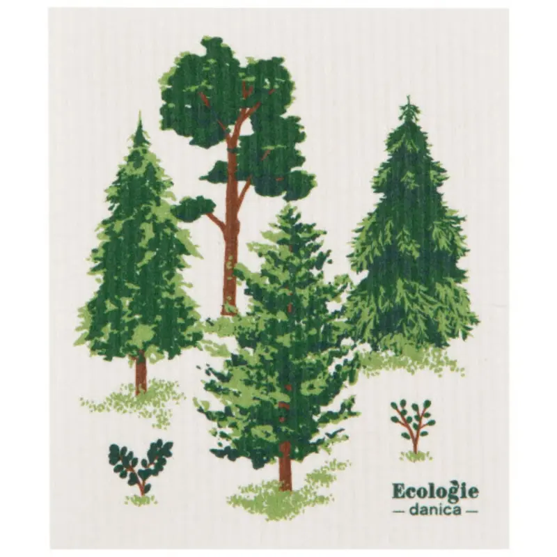Swedish Dish Cloth - Woodland