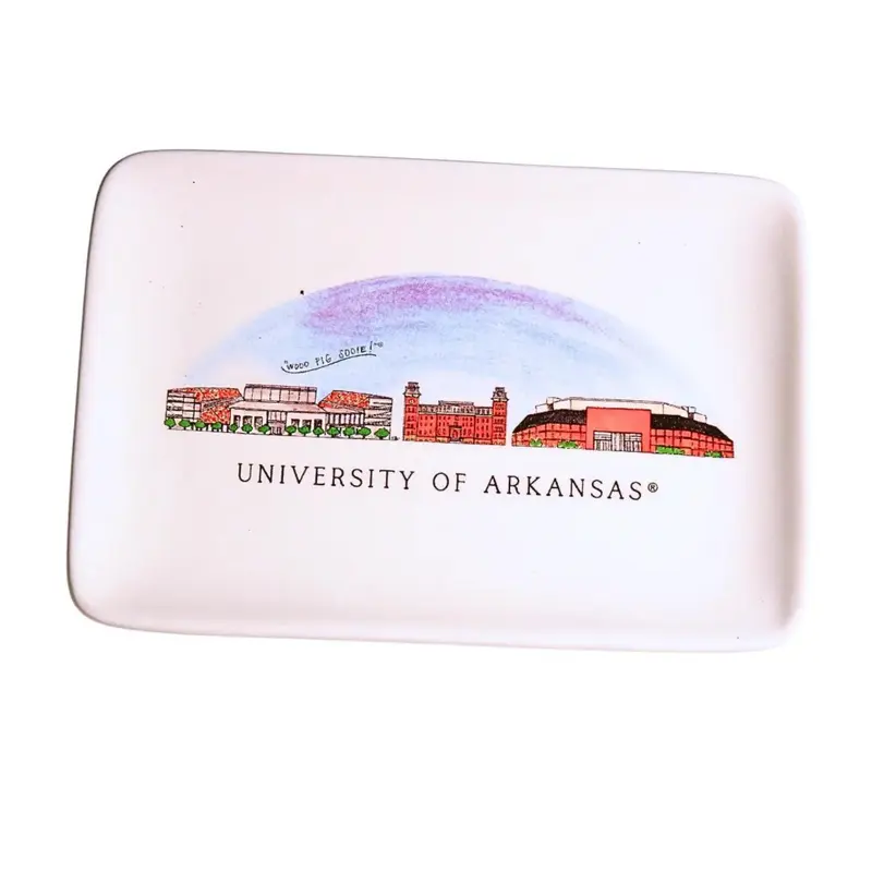 Trinket Tray - Univ. of Arkansas Skyline