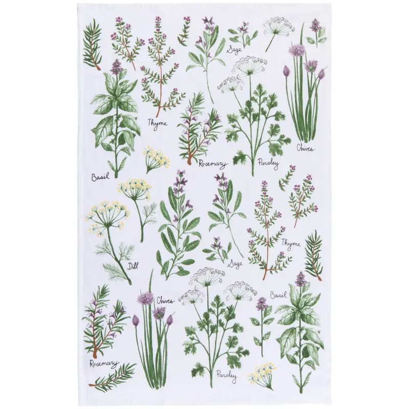 Dishtowel - Fresh Herbs