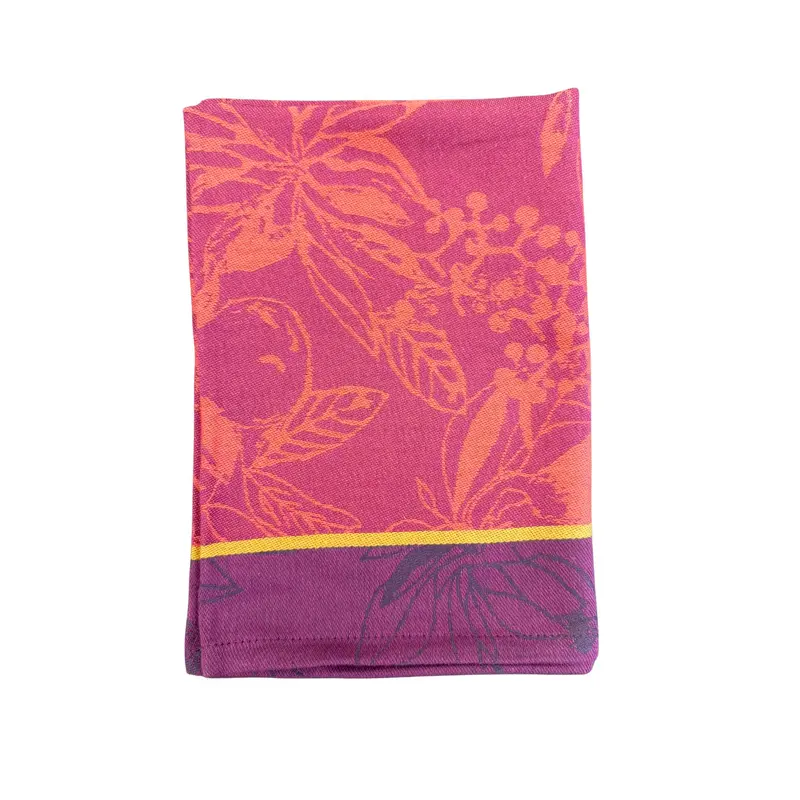 Dishtowel - Winterberry Jacquard