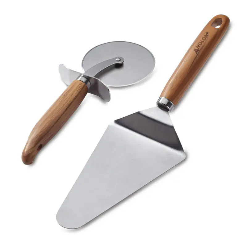 2 Pc. Pizza Set: Cutter & Server