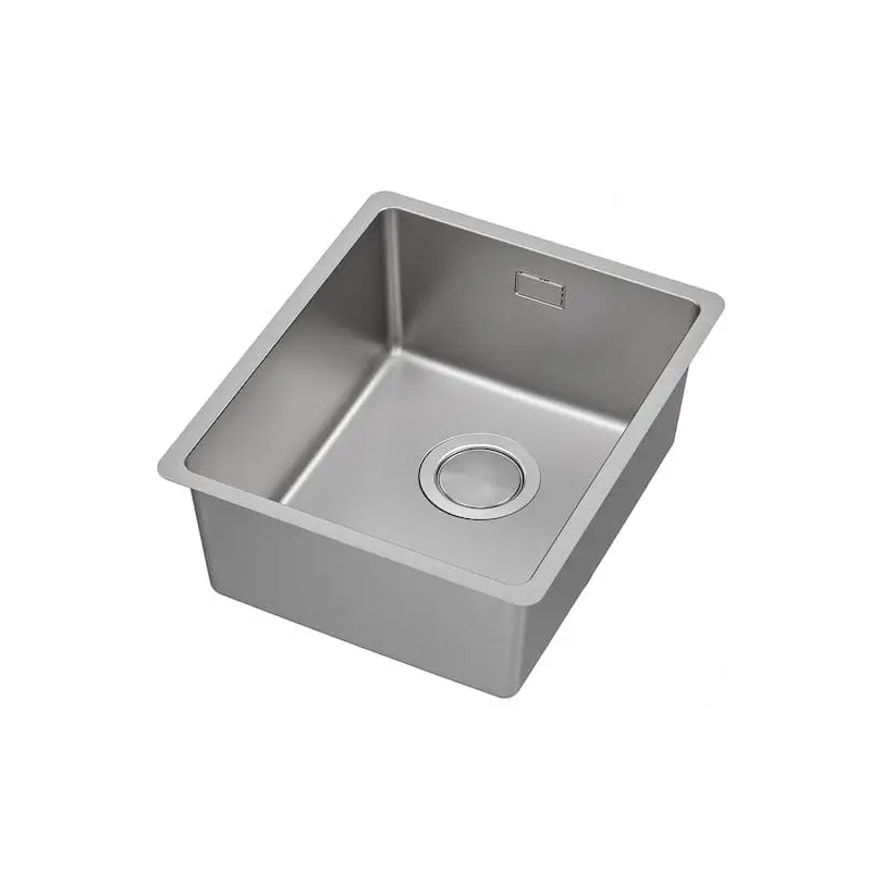 VRESJN inset sink, 1 bowl, stainless steel, 37x44 cm